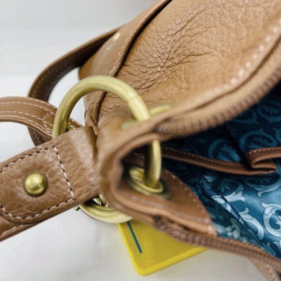 Stone Mountain ~ Sophia ~ Genuine Crossbody Leather bag ~ Caramel Brown - Picture 5 of 7